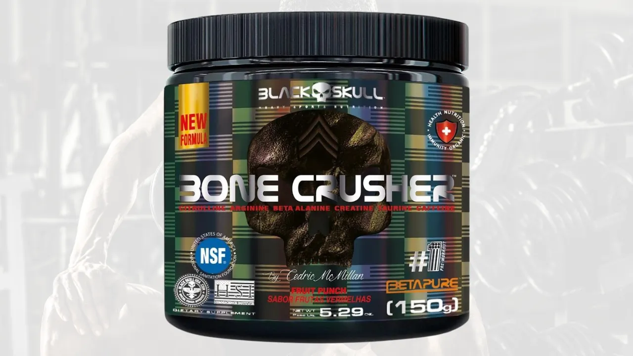 Black Skull Bone Crusher - Nova Fórmula (150G)