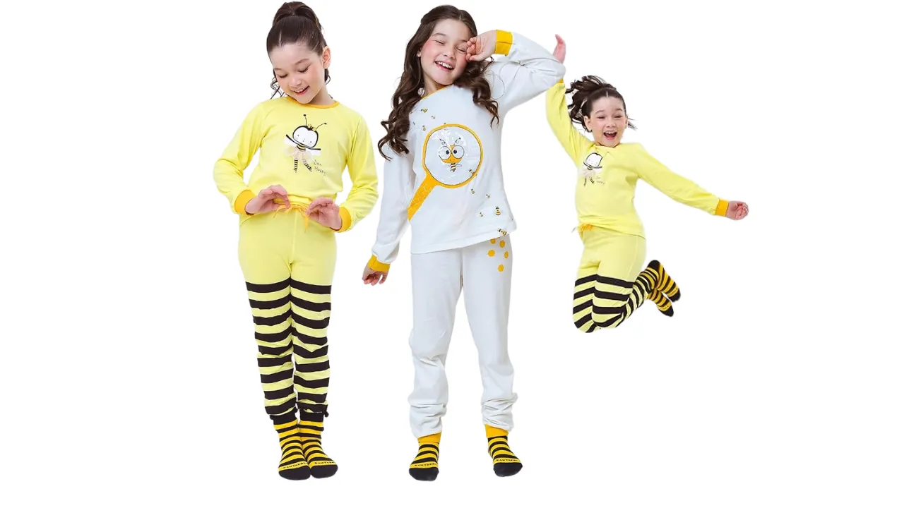 Pijamas Infantis Unissex