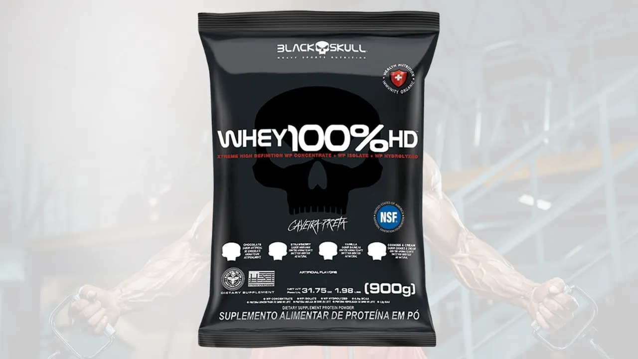 Refil Whey 100% Hd Chocolate 900G