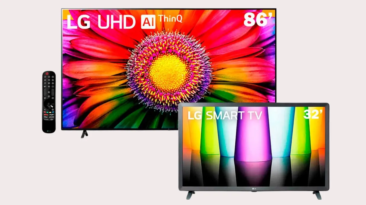 Smart TV 86'' 4K LG UHD ThinQ AI HDR Bluetooth Alexa Google Assistente Airplay2 3 HDMI