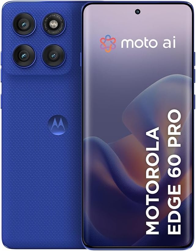 Motorola Edge 60 Pro Azul e Roxo